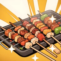 Food Sizzle Match: Grill Sort