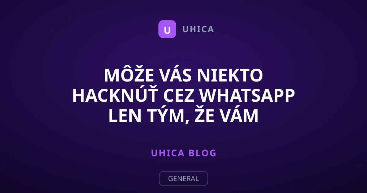 Môže vás niekto hacknúť cez WhatsApp len tým, že vám zavolá?