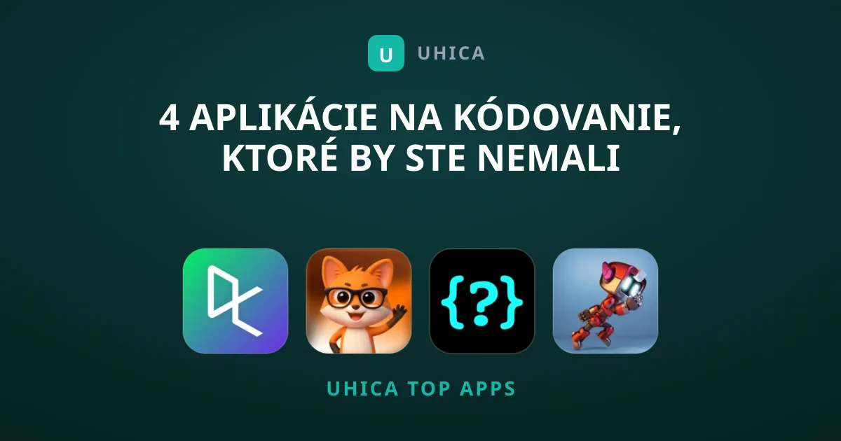 4 aplikácie na kódovanie, ktoré by ste nemali vynechať
