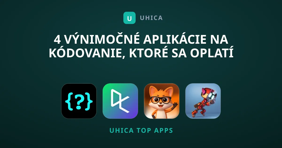 4 Výnimočné Aplikácie na Kódovanie, Ktoré Sa Oplatí Stiahnuť